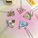 SpongeBob SquarePants and Patrick Star Pizza Necklace - Image 2