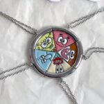 SpongeBob SquarePants and Patrick Star Pizza Necklace - Image 4